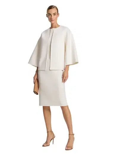 Michael Kors Collection Double Faced Wool Kimono Jacket | Thumbnail 1
