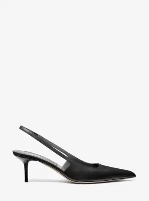 Michael Kors Collection Emma Leather Slingback Pump | Thumbnail 3