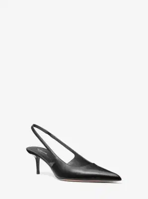 Michael Kors Collection Emma Leather Slingback Pump | Thumbnail 4