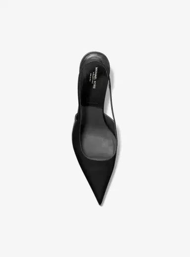 Michael Kors Collection Emma Leather Slingback Pump | Thumbnail 9