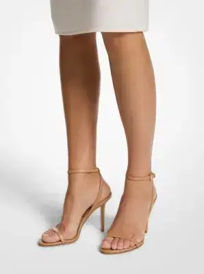 Michael Kors Collection Gwyneth Leather Sandal | Thumbnail 2