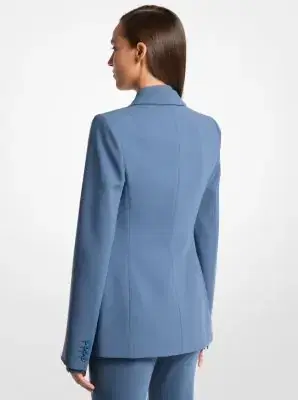 Michael Kors Collection Tyler Stretch Wool Crepe Blazer | Thumbnail 2