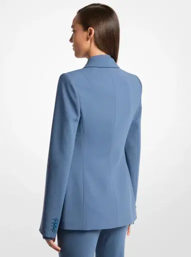 Michael Kors Collection Tyler Stretch Wool Crepe Blazer | Thumbnail 6