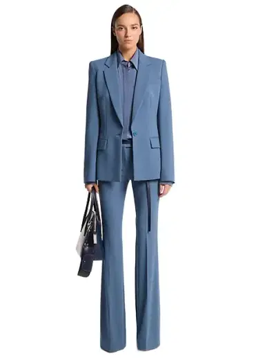 Michael Kors Collection Tyler Stretch Wool Crepe Blazer | Thumbnail 1