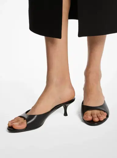 Michael Kors Collection Arianna Leather Mule | Thumbnail 7