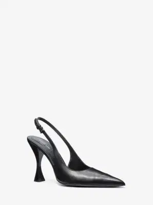 Michael Kors Collection Isabella Leather Slingback Pump | Thumbnail 3