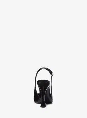 Michael Kors Collection Isabella Leather Slingback Pump | Thumbnail 4