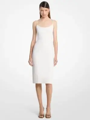 Michael Kors Collection Stretch Wool Crepe Slip Dress | Thumbnail 3