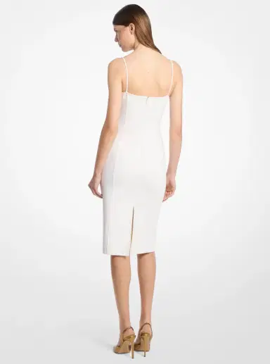Michael Kors Collection Stretch Wool Crepe Slip Dress | Thumbnail 5
