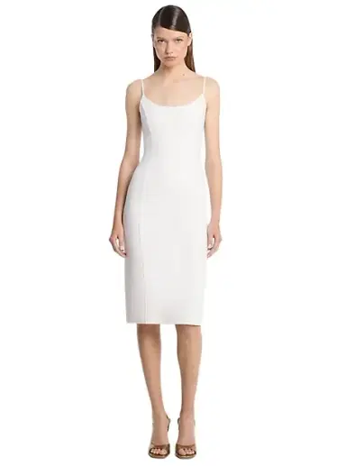 Michael Kors Collection Stretch Wool Crepe Slip Dress | Thumbnail 1