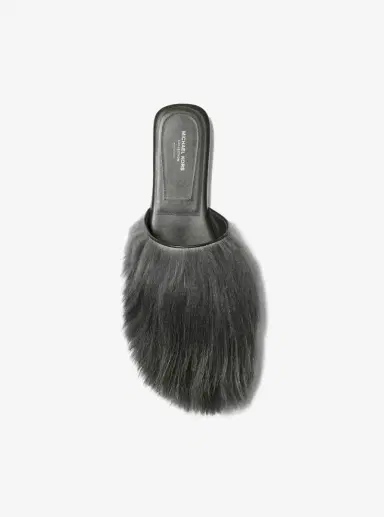 Michael Kors Collection Liisa Shearling Slipper | Thumbnail 8 Michael Kors Collection Liisa Shearling Slipper | Thumbnail 8