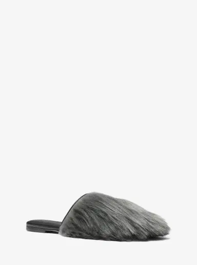 Michael Kors Collection Liisa Shearling Slipper | Thumbnail 9 Michael Kors Collection Liisa Shearling Slipper | Thumbnail 9