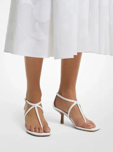 Michael Kors Collection Anna Leather Sandal | Thumbnail 9