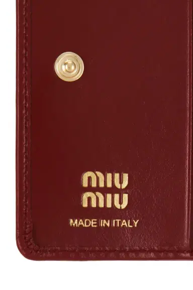 Miu Miu Softy Lux Lock Card Holder | Thumbnail 6
