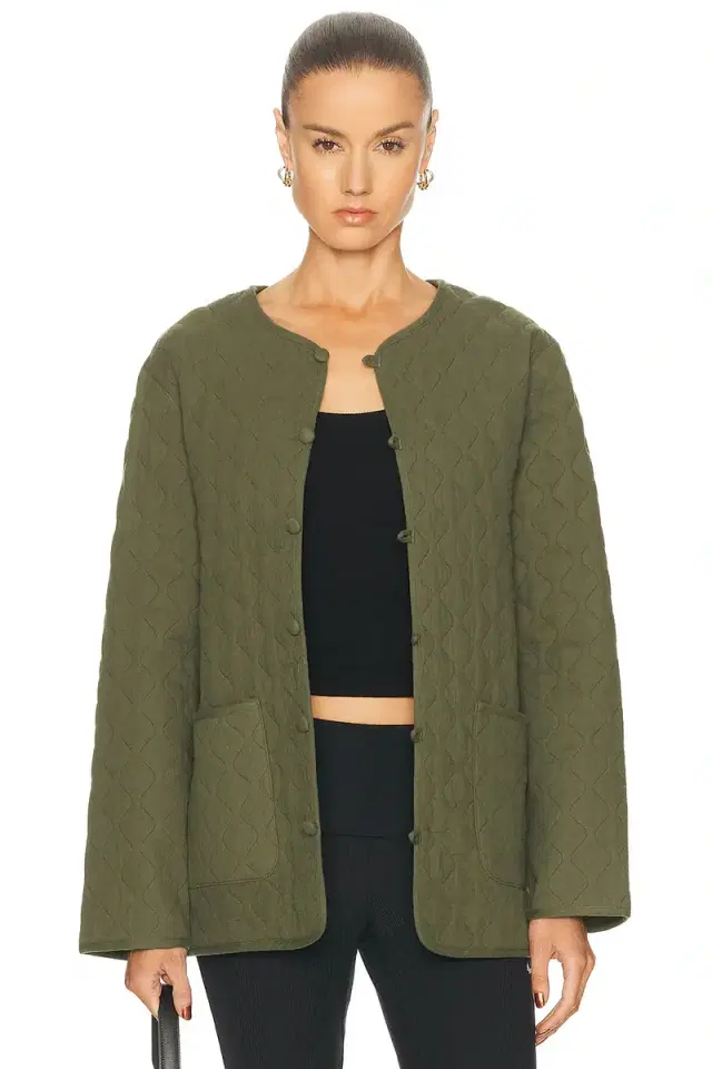 DONNI. The Quilted Loop Jacket