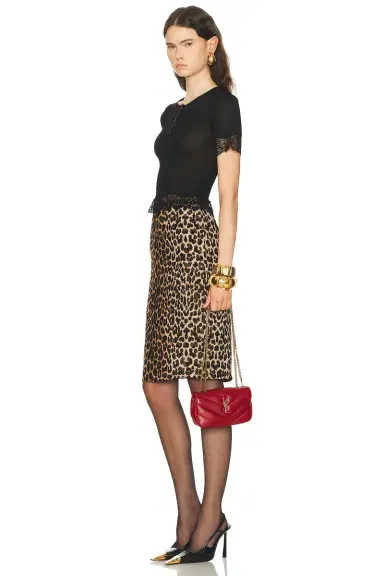 Saint Laurent Mini Loulou Chain Bag | Thumbnail 2 Saint Laurent Mini Loulou Chain Bag | Thumbnail 2