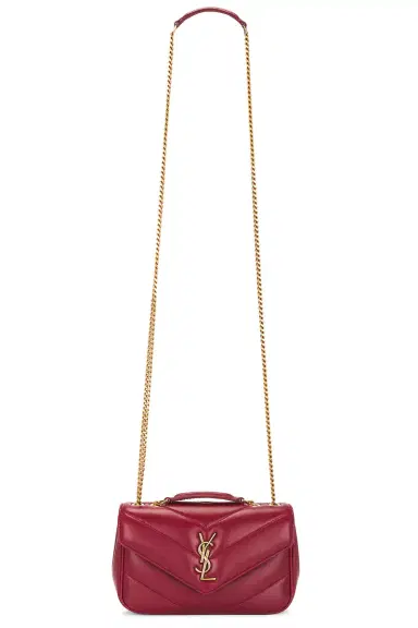 Saint Laurent Mini Loulou Chain Bag | Thumbnail 6 Saint Laurent Mini Loulou Chain Bag | Thumbnail 6