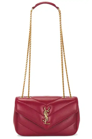 Saint Laurent Mini Loulou Chain Bag | Thumbnail 1 Saint Laurent Mini Loulou Chain Bag | Thumbnail 1