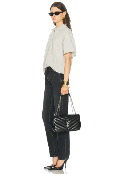 Saint Laurent Loulou Medium Chain Bag | Thumbnail 2 Saint Laurent Loulou Medium Chain Bag | Thumbnail 2