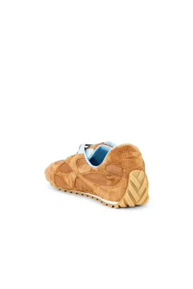 Bottega Veneta Soft Suede Nylon Nappa Orbit Flash Sneaker | Thumbnail 3 Bottega Veneta Soft Suede Nylon Nappa Orbit Flash Sneaker | Thumbnail 3