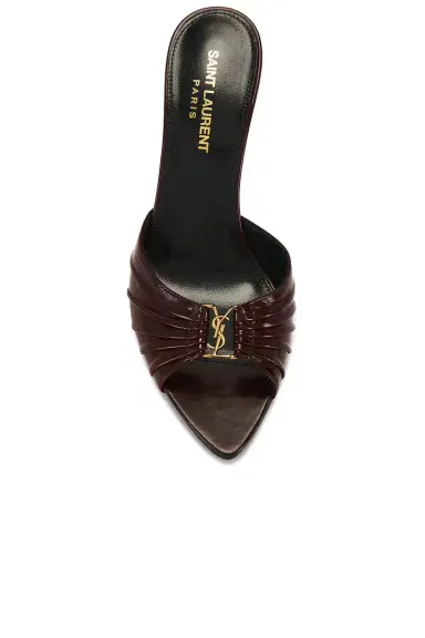Saint Laurent Babylone Mule Sandal | Thumbnail 4 Saint Laurent Babylone Mule Sandal | Thumbnail 4