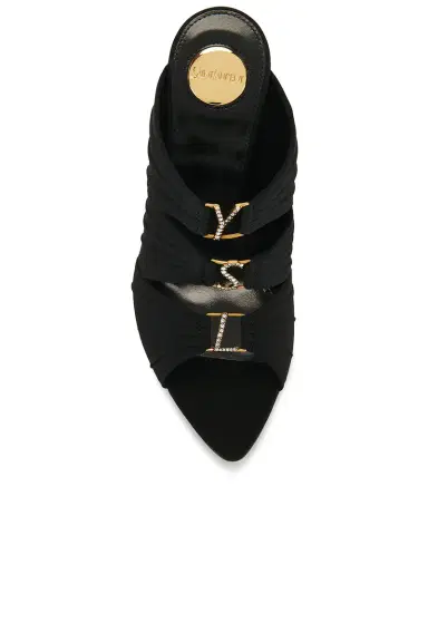 Saint Laurent Emilie Mule Sandal | Thumbnail 4 Saint Laurent Emilie Mule Sandal | Thumbnail 4