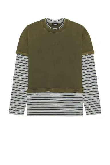 We11Done Layered Striped T-Shirt | Thumbnail 6