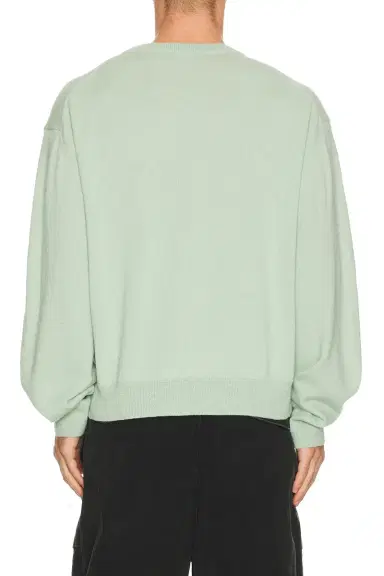 We11Done Pearl Logo Necklace Print Pullover | Thumbnail 4