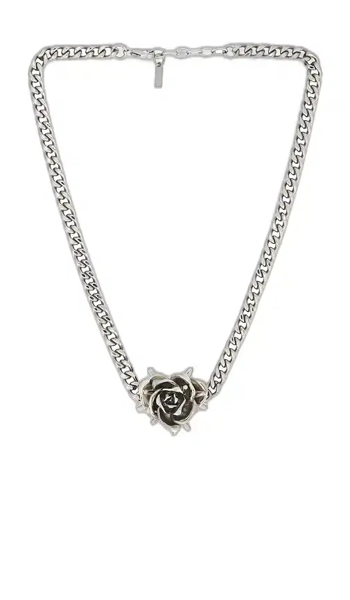 Spiky Rose Necklace
