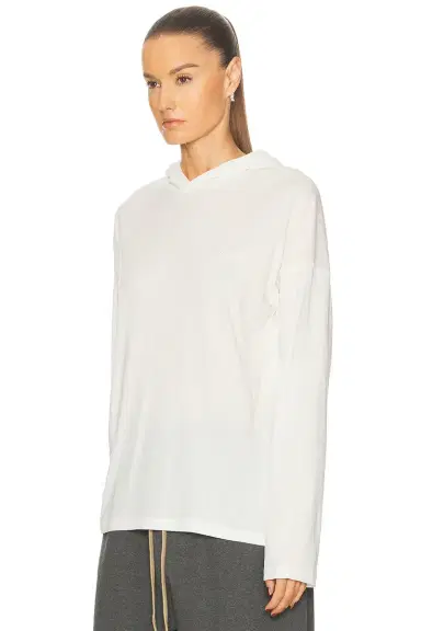 Fear of God Essentials Classic Fit Hooded Tee | Thumbnail 2 Fear of God Essentials Classic Fit Hooded Tee | Thumbnail 2