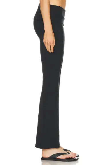 Nike Chill Knit Rib Foldover Flare Pant | Thumbnail 2 Nike Chill Knit Rib Foldover Flare Pant | Thumbnail 2