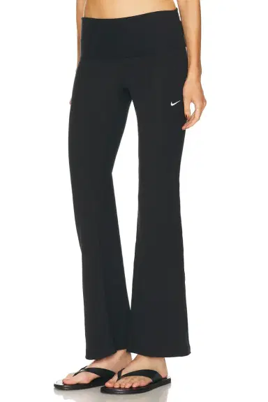 Nike Chill Knit Rib Foldover Flare Pant | Thumbnail 3 Nike Chill Knit Rib Foldover Flare Pant | Thumbnail 3