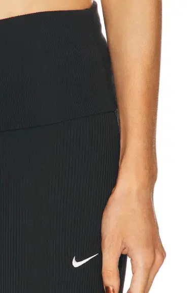Nike Chill Knit Rib Foldover Flare Pant | Thumbnail 6 Nike Chill Knit Rib Foldover Flare Pant | Thumbnail 6