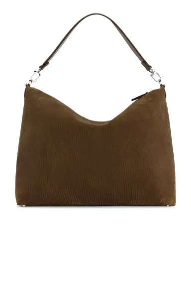 TOTEME Medium Bevel Cord Suede Bag | Thumbnail 2 TOTEME Medium Bevel Cord Suede Bag | Thumbnail 2
