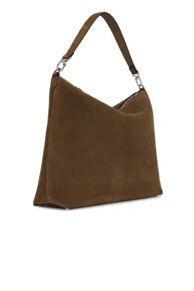 TOTEME Medium Bevel Cord Suede Bag | Thumbnail 3 TOTEME Medium Bevel Cord Suede Bag | Thumbnail 3