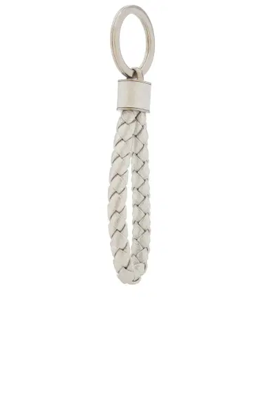 Bottega Veneta Intrecciato Keyring | Thumbnail 1 Bottega Veneta Intrecciato Keyring | Thumbnail 1