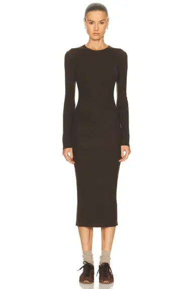 Fear of God Essentials Rib Long Sleeve Dress | Thumbnail 1