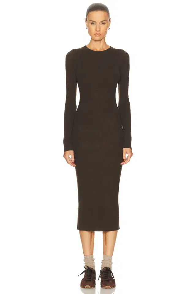 Fear of God ESSENTIALS Rib Long Sleeve Dress