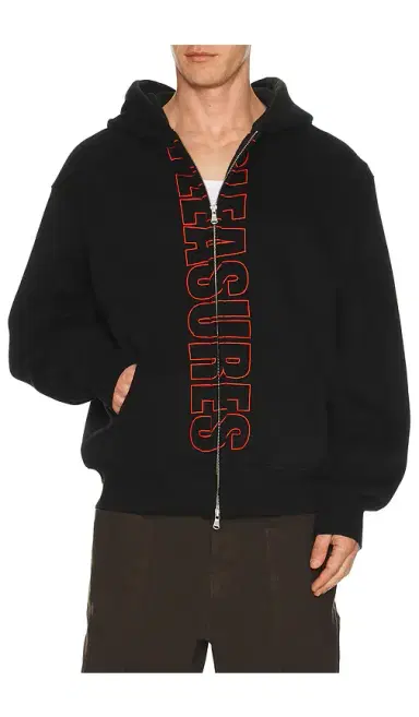 Pleasures Impact Zip Hoodie | Thumbnail 1 Pleasures Impact Zip Hoodie | Thumbnail 1