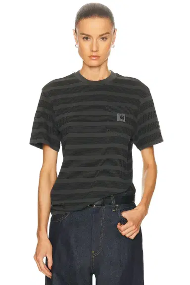 Carhartt WIP Short Sleeve Hanson Pocket T-Shirt | Thumbnail 1
