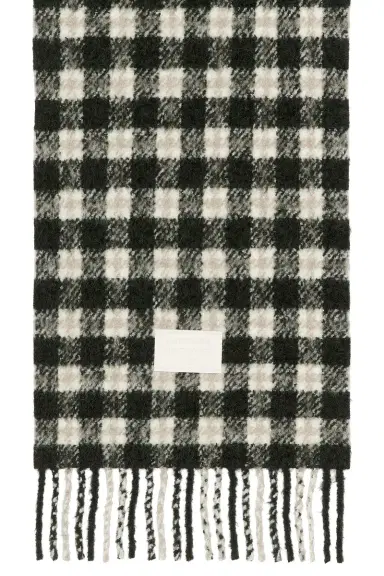 Acne Studios Check Scarf | Thumbnail 3 Acne Studios Check Scarf | Thumbnail 3