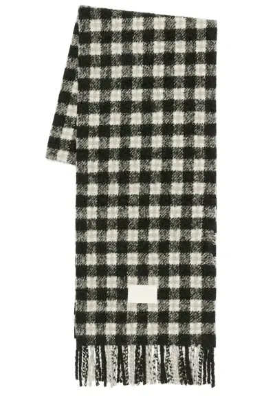 Acne Studios Check Scarf | Thumbnail 1 Acne Studios Check Scarf | Thumbnail 1