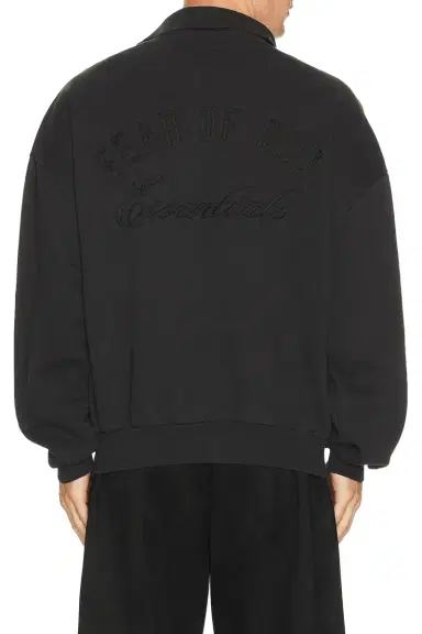 Fear of God Essentials Classic Polo Sweatshirt | Thumbnail 3