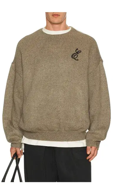 Fear of God Essentials Waffle Crewneck Sweater | Thumbnail 2