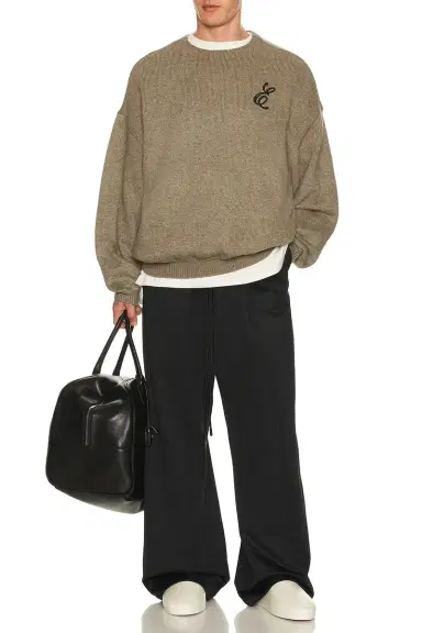Fear of God Essentials Waffle Crewneck Sweater | Thumbnail 5