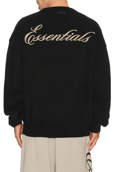 Fear of God Essentials Waffle Crewneck Sweater | Thumbnail 3