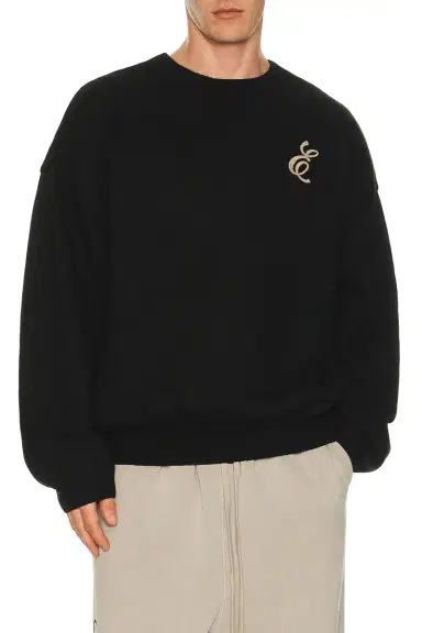 Fear of God Essentials Waffle Crewneck Sweater | Thumbnail 4