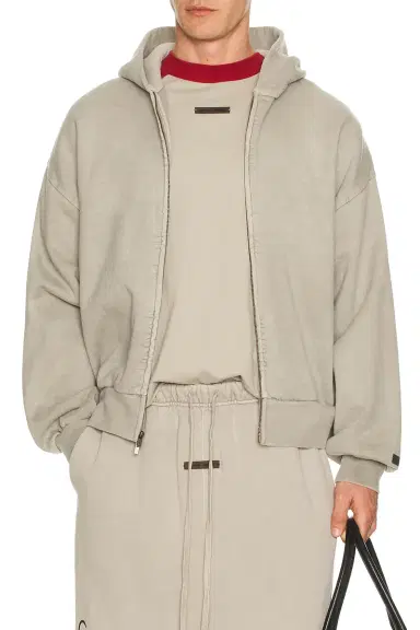 Fear of God Essentials Classic Full Zip Hoodie | Thumbnail 4