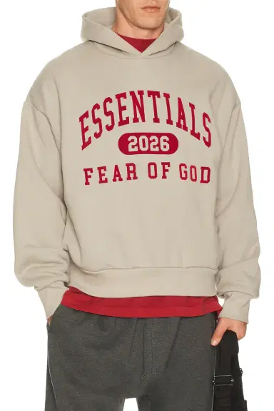 Fear of God Essentials Classic Hoodie | Thumbnail 3 Fear of God Essentials Classic Hoodie | Thumbnail 3