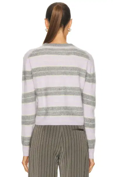 Guest In Residence Grizzly Stripe Crewneck Sweater | Thumbnail 3